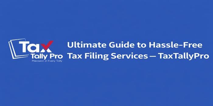 Ultimate Guide to Hassle Free Tax Filing Services – Taxtallypro