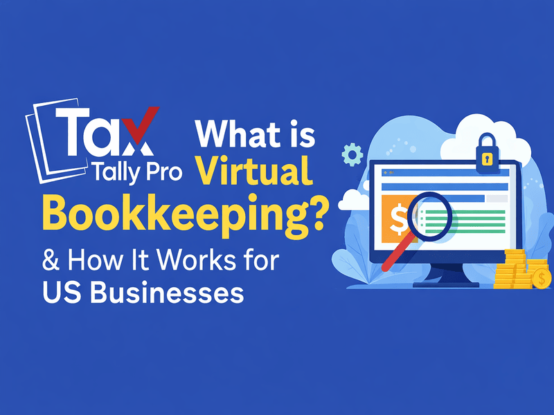 Virtual bookkeeping for US businesses